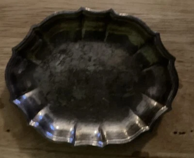 Vintage Chippendale International Silver Co. 7” Serving Tray Dish Plate - Image 1 of 4