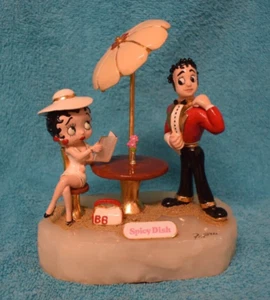 Betty Boop by Ron Lee SPICY DISH Signed L/E Retired 1992 Rare - Picture 1 of 6