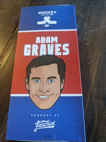 Adam Graves Sockey Hall Of Fame SOCKS sz 7 -12 New York Rangers NHL Cover