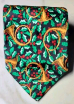  Addiction Christmas Horns Holly Holiday " Tie " - Image 1 of 4