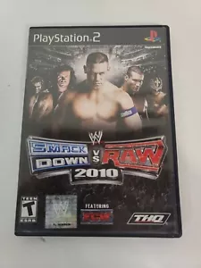 Wwe Smackdown Vs. Raw 2010 ORIGINAL (Sony Playstation 2 ps2) NO MANUAL TESTED - Picture 1 of 5