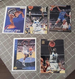 ⚡Shaquille O'NEAL Orlando Magic #32🏀1993-95 Topps Fleer &UD⭐5 CRISP Karten Sleev - Bild 1 von 4