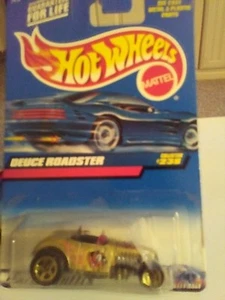 2000 Hot Wheels Deuce Roadster Card #238 HW-4-120217 Gold Cabrio Neu v - Bild 1 von 7