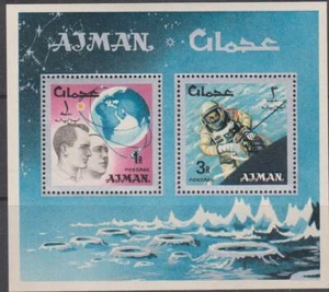 Ajman - Space Orbit - Astronauts  SS    MNH - Picture 1 of 1
