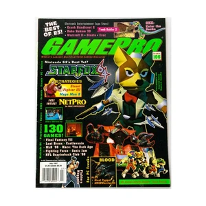 GamePro Publis GamePro 1997 July "StarFox 64, Street Fighter III, Mega Mag VG - Picture 1 of 1