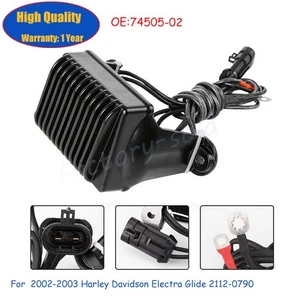Voltage Regulator For 2002-2003 Harley Davidson Electra Glide 2112-0790 74505-02 - Picture 1 of 9