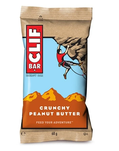 Clif Bar - Crunchy Peanut Butter Müsliriegel Energieriegel Sport Outdoornahrung - Bild 1 von 1