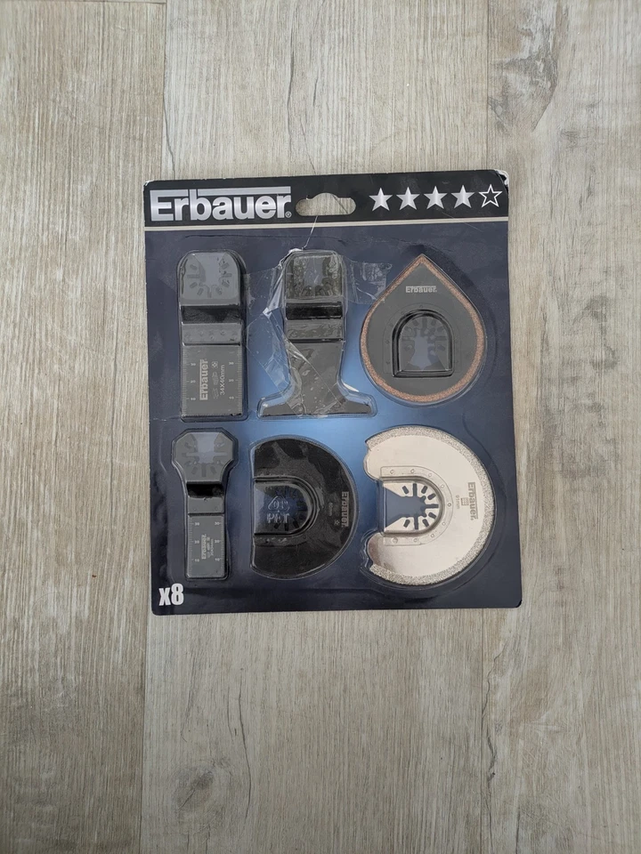 Erbauer Multi-material Cutting Blade Set  x8 - Image 1 of 1