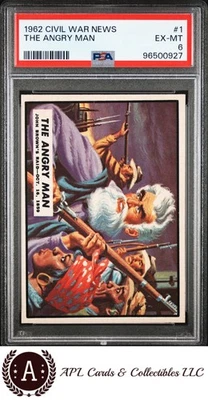 1962 Civil War News #1 The Angry Man PSA 6 - Image 1 of 2