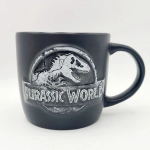 Universal Studios Jurassic World Fallen Kingdom Ceramic Coffee Mug Black Matte - Picture 1 of 3