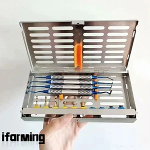 14PCS Dental Maxillary Sinus Lift Kit Sinus Lift Drill Set for Crestal & Lateral - Picture 1 of 1