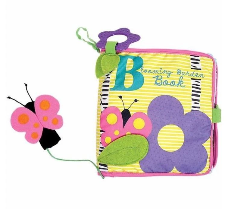 Libro de actividades de jardín floreciente libro suave juguete para bebé de Manhattan Toys Foto 1 de 1