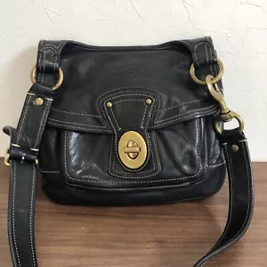 Coach 10325 Vintage Legacy Crescent Hippie Vachetta Leather Crossbody Saddle Bag - Picture 1 of 24