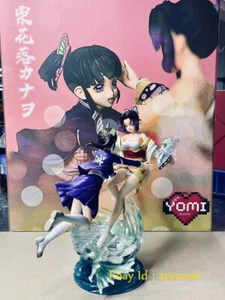 Yomi Demon Slayer Kochou Shinobu & Tsuyuri Kanao Limited Statue Figure In Stock - Picture 1 of 8