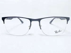 NEW Ray Ban RB6362 2890 Mens Shiny Black/Gold Square Eyeglasses Frames 53/19~145 - Picture 1 of 6