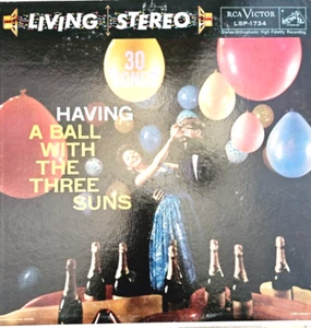 The Three Suns Having a Ball LP Easy Listening Space Age vinyl record - Picture 1 of 3
