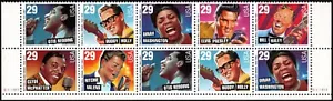 US - 1993 - 29 Cents Rock & Pop Singers Plate Block # 2724- # 2730 2730a Mint NH - Picture 1 of 1