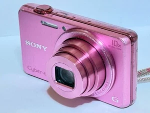 Sony Cyber-shot DSC-WX220 fotocamera digitale 18,2 megapixel rosa dal Giappone - Foto 1 di 8