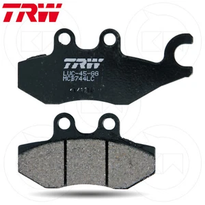 PASTIGLIE FRENO POSTERIORE TRW OMOLOGATE PIAGGIO BEVERLY RST 250 2004-2007 - Imagen 1 de 3