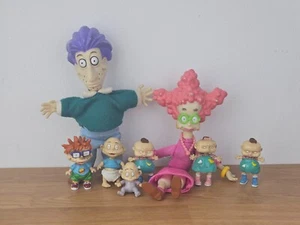1998 Mattel Rugrats - Pickles Family figures Phil & Lil DeVille figures bundle - Picture 1 of 24