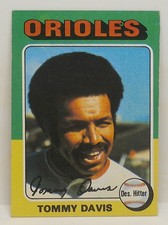1975 Topps #564 Tommy Davis Baltimore Orioles Baseball Card
