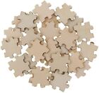 200x Blank Wooden Puzzle Embellishments Unfinished Wood Slices Hand DIY 20*20mm