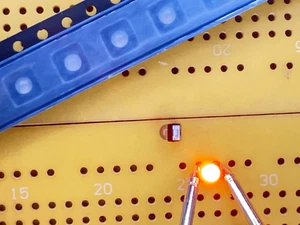 Orange Dome Topled PLCC-2 SMD LED 602nm 3550mcd 55° Osram LO T66F-AACA-24 - Picture 1 of 3