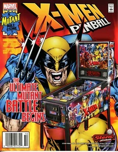 X-Men Stern Pinball Flyer Mint / Brochure / Ad - Picture 1 of 2