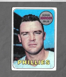 Deron Johnson Philadelphia Phillies 1969 Topps #297 - Picture 1 of 2