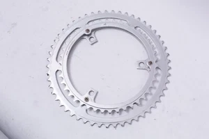Vintage PATENT CAMPAGNOLO Chainring 52/42T Alloy 3 Arm Alloy Chainring Set - Picture 1 of 3