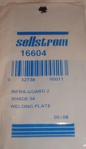3 SELLSTROM POLYCARBONATE PASSIVE WELDING FILTER PLATES NO. 16604 SHADE 04 IR/PC - Picture 1 of 5