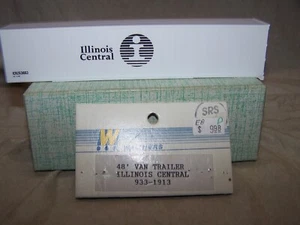Walthers HO Scale 48' Van Trailer Illinois Central (Kit) - Bild 1 von 13