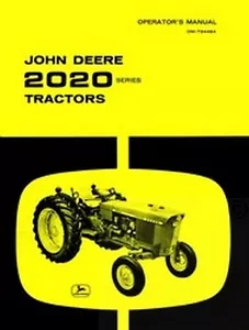 John Deere 2020 gasolina diésel manual JD - Imagen 1 de 1