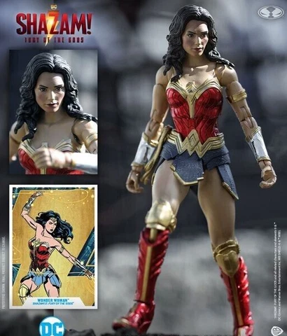McFarlane DC Multiverse WONDER WOMAN  SHAZAM! FURY OF THE GODS  7" Figure figure Cover