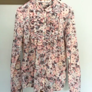 Fornarina dollable ruffle blouse size M - Picture 1 of 2