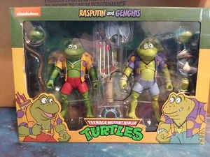 NECA Teenage Mutant Ninja Turtles - Rasputin and Genghis Frog 7in. Action... - Bild 1 von 4
