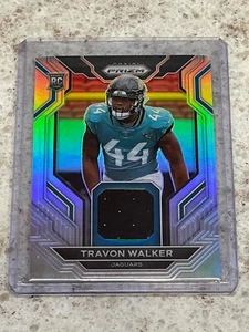 TRAVON WALKER ~ 2022 Panini Prizm RG-TW Rookie Gear Relic Silver Prizm PWE RC - Picture 1 of 3