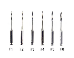 5 Packs Dental Endodontic Peeso Reamers Drill 28mm 6pcs/pack size #4 - Picture 1 of 2