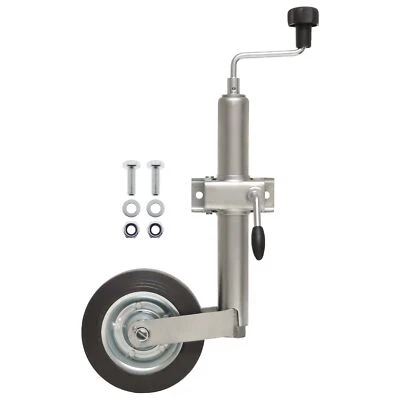 Anhänger Stützrad Bugrad 150KG Ø48mm mit Klemmhalter inkl. Befestigungsschrauben - Bild 1 von 4