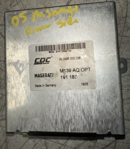 2005 Maserati Quattroporte Suspension Control Module ECU 191183 - Picture 1 of 6