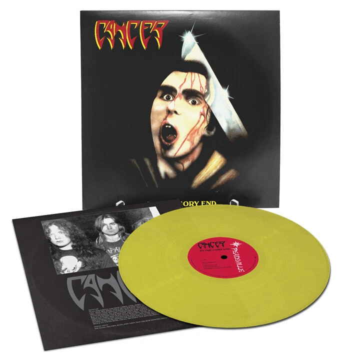Cancer 'To The Gory End' Yellow Vinyl - NEW - Image 1 of 1