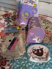 Lot Of New Girls Assorted Items Notebook & Pen Wood Owl & More