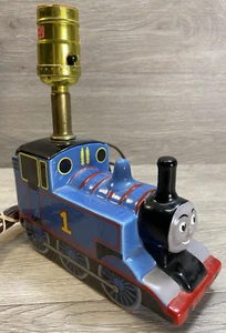 Vintage 1980s (89) Thomas the Tank Engine Ceramic Lamp Base – Train No Shade - Picture 1 of 9