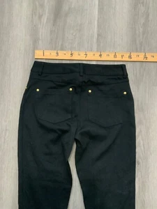 INC International Concepts size 0 NWOT  black super stretch skinny pants F - Picture 1 of 6