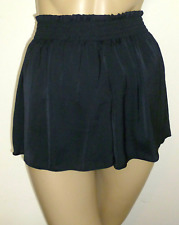 Black Silky Soft Feel French Knickers Size 12 Relaxed Fit Shorts Tap Pants