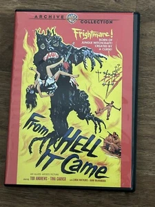 From Hell It Came DVD TODD ANDREWS - Picture 1 of 3