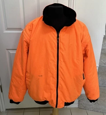 Remington Reversible Orange Blaze + Black Hunting  Jacket/Vest Waterproof 2XL - Image 1 of 4