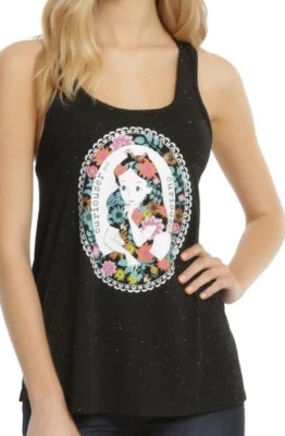 DISNEY ALICIA EN EL PAÍS DE LAS MARAVILLAS CURIOSO JARDÍN CAMAFEO ENCAJE CAMISETA SIN MANGAS MD NUEVA CON ETIQUETAS Foto 1 de 2