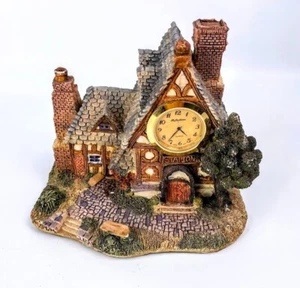 Quartz Decorative Cottage Station House Mantle Desk Clock, Japan Movement - Picture 1 of 6