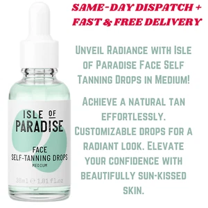 Isle of Paradise Self Tanning Face Drops Medium (30 Ml) Self Tanning Drops - Picture 1 of 6